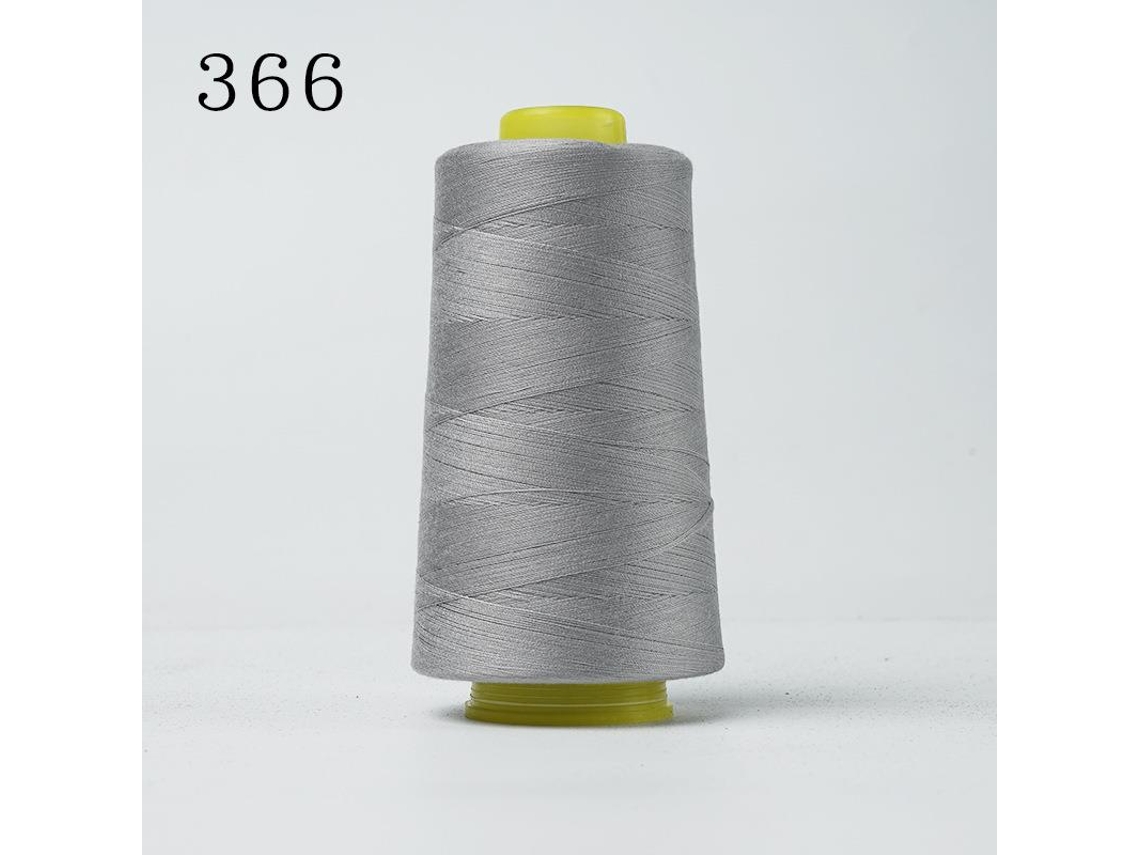 Linha de Bordar de Alta Velocidade 402/3000 Jardas, em Poliéster, para Máquinas de Costura Domésticas. MDUG (cinza)