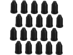 Niveladores de pés ajustáveis e duráveis para estabilidade e proteção, conjunto de 10 peças para cadeiras e mesas.