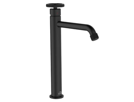 Torneira de Lavatório de Bancada com Acabamento Preto de Estilo Industrial