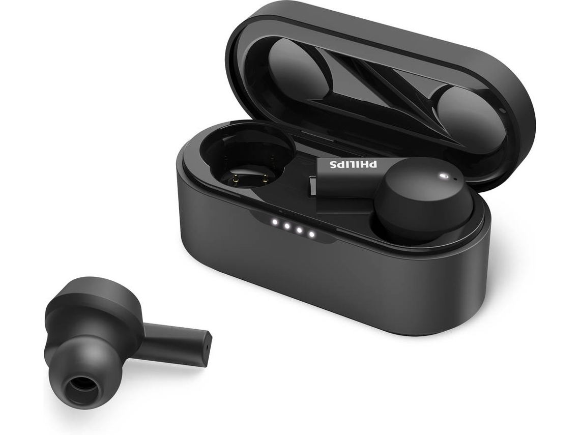 Auriculares Bluetooth True Wireless PHILIPS Tat5505Bk (In Ear - Microfone - Preto)