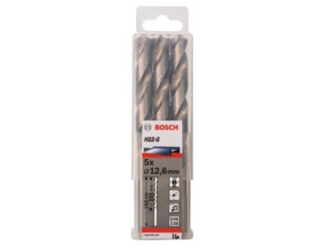 Brocas para Metal BOSCH Hss-G - Din 338 12.6x101x151 mm