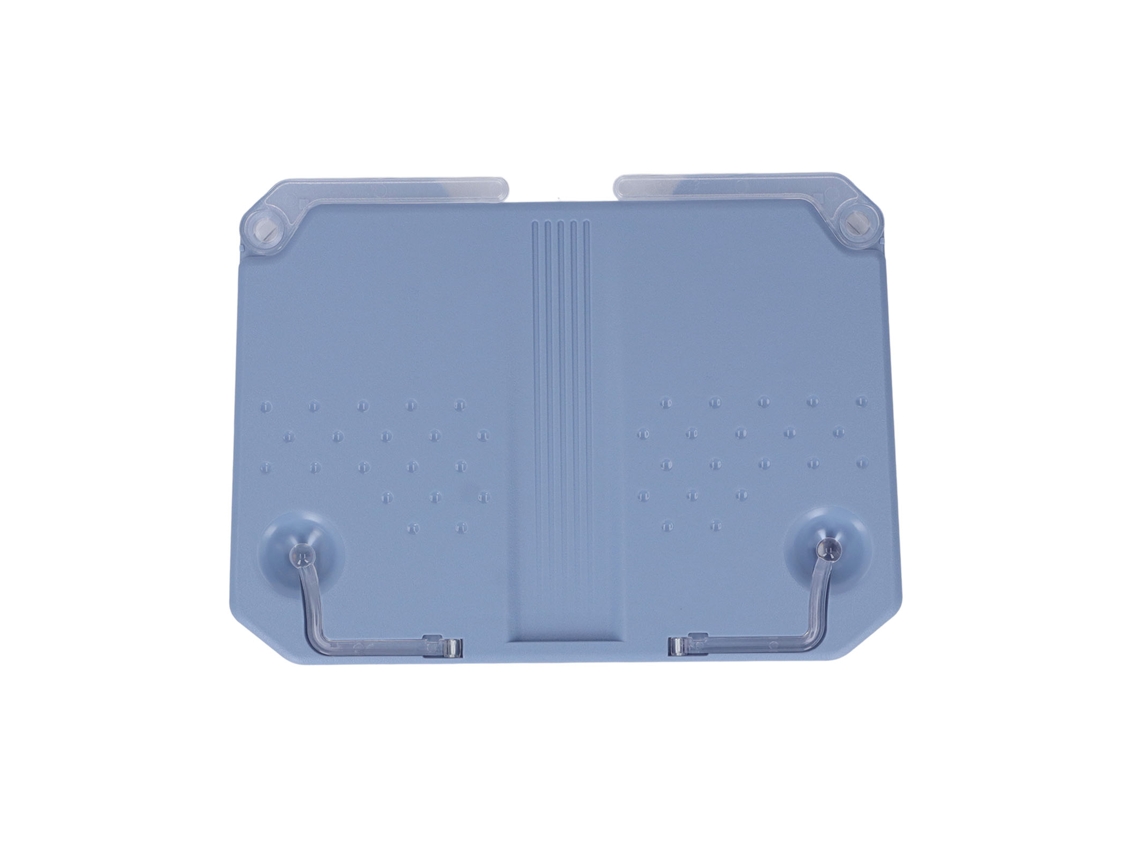 Suporte De Leitura Ultrafino Portátil De Plástico Transparente, Ajustável Em 90 Graus, Para Livros De Leitura Para Crianças, Azul Slowmoose