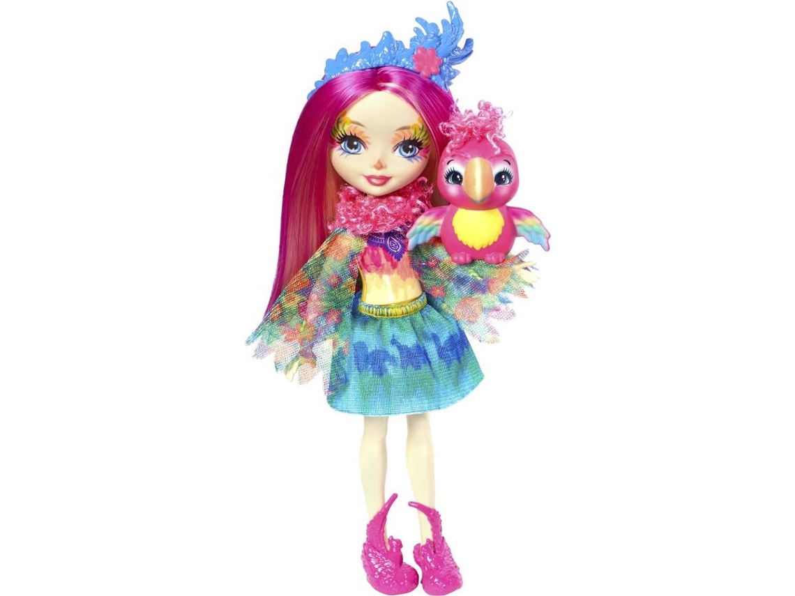 Boneca MATTEL Enchantimals Peeki Parrot