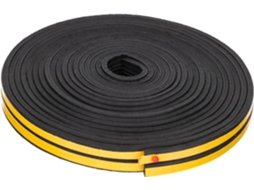 Fita De Vedação Autoadesiva Flexível Em Epdm Para Isolamento Acústico De Portas E Janelas, Tipo E, Para Portas De
