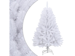 Vidaxl Árvore De Natal Artificial Articulada Com Suporte 120 Cm Branco