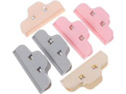 Conjunto De 6 Prendedores Plásticos Para Sacos Alimentos Yardenfun, Fechamento Seguro, Multiuso Para Cozinha E Casa