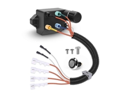 Kit De Ignitor Para Churrasqueira Com Interruptor E Fios Compatível Com Série Ii 410/210