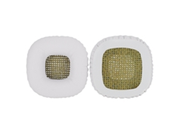 1 Par De Capas De Espuma Macia Para Fones De Ouvido Marshall Major Ii Branco