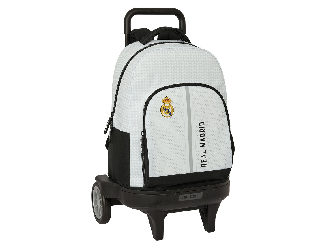 Mochila Escolar SAFTA Branco 33 x 22 x 45 cm
