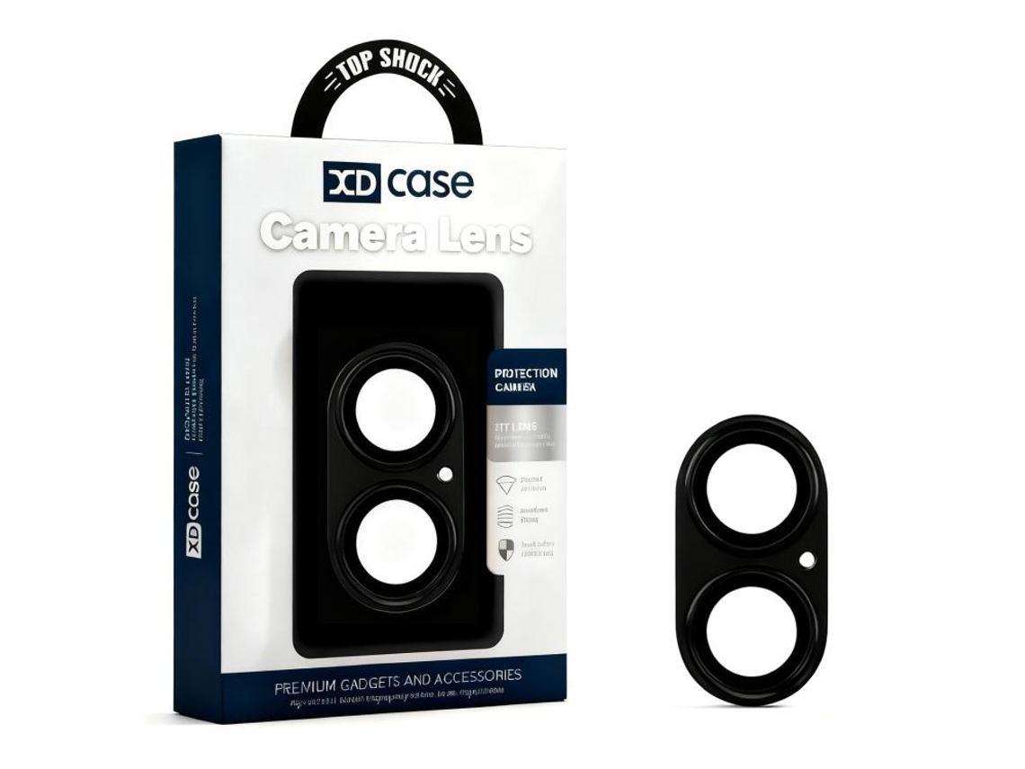 Capa Para Iphone 17 Com Proteção Total E Protetor De Lente Em Metal Fosco.