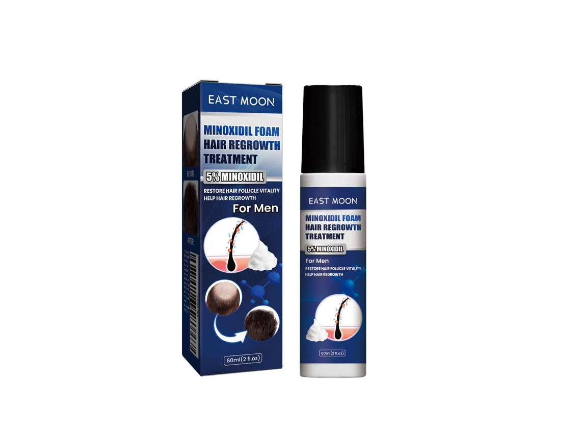 Solução Nutriente East Moon para Cabelo e Barba Masculino