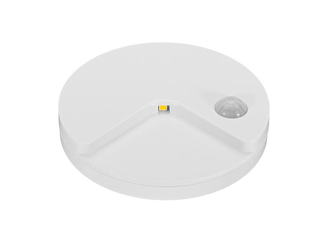 Luz noturna com sensor de movimento PIR recarregável USB Slowmoose com controle de luz