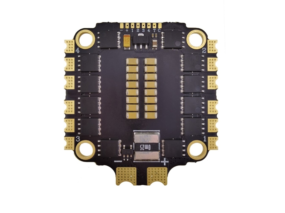 Hakrc 60a Blheli_32 2 6s 4 em 1 Ubec Brushless Esc 30,5*30,5mm com Suporte para Dshot1200 para Drones Rc de Corrida Fpv. MDUG