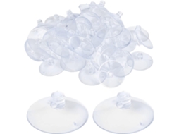 Ventosas De Vidro Com Furo 1, 2 Polegadas, Almofadas Adesivas De Pvc Transparente, Ventosas Pequenas Para Fixação Em