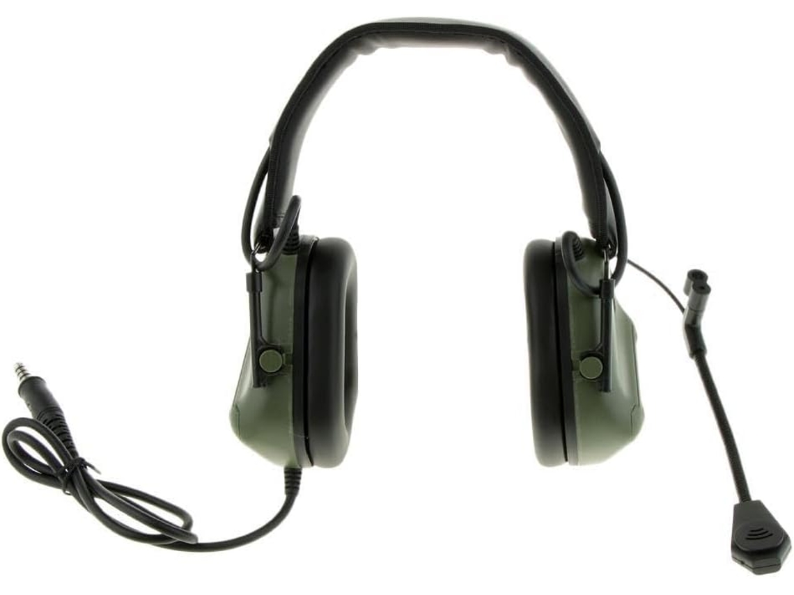 Fone De Ouvido Eletrônico Compacto Com Ajuste Altura, Microfone Removível Incluso, Ideal Para Cosplay E Esportes Ao Ar