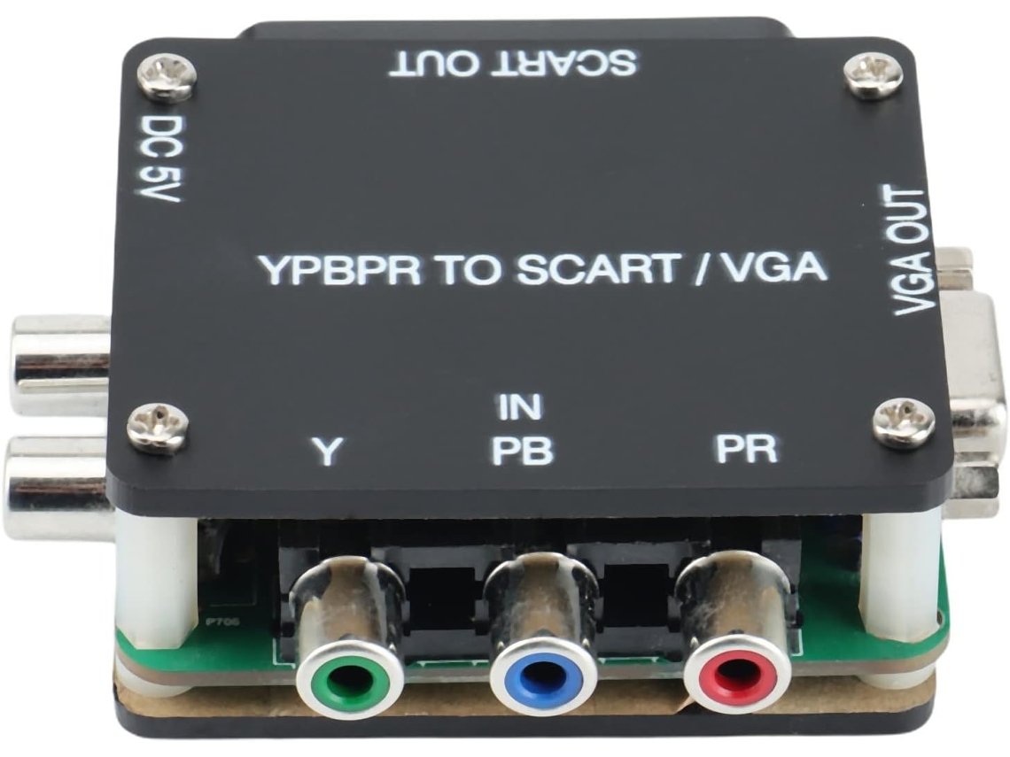 Conversor de Ypbpr para Scart de Componentes de Console Vga, da Component For The SFUSHOS