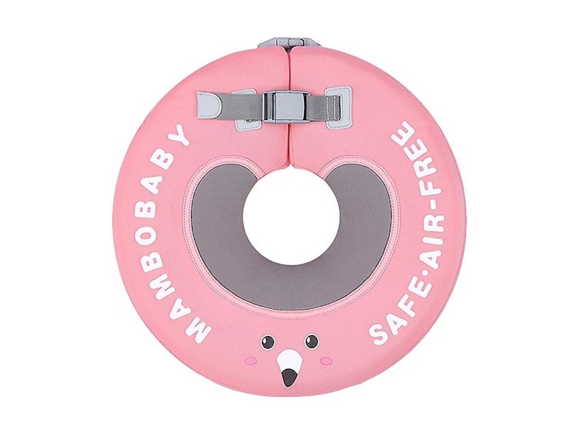 Mambobaby B510 Boia Flutuante Para Pescoço De Bebê Não Inflável, Brinquedo De Natação Para Treinamento De Natação Para Bebês, Rosa, -aquaforge