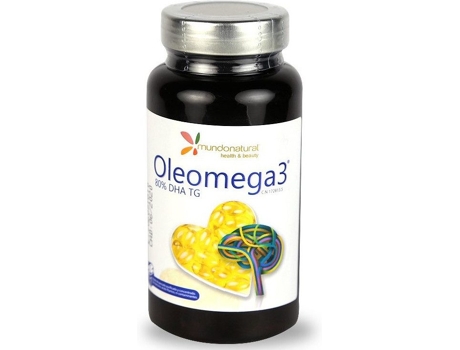 Suplemento Alimentar MUNDO NATURAL Oleomega3-80% Dha (1g)
