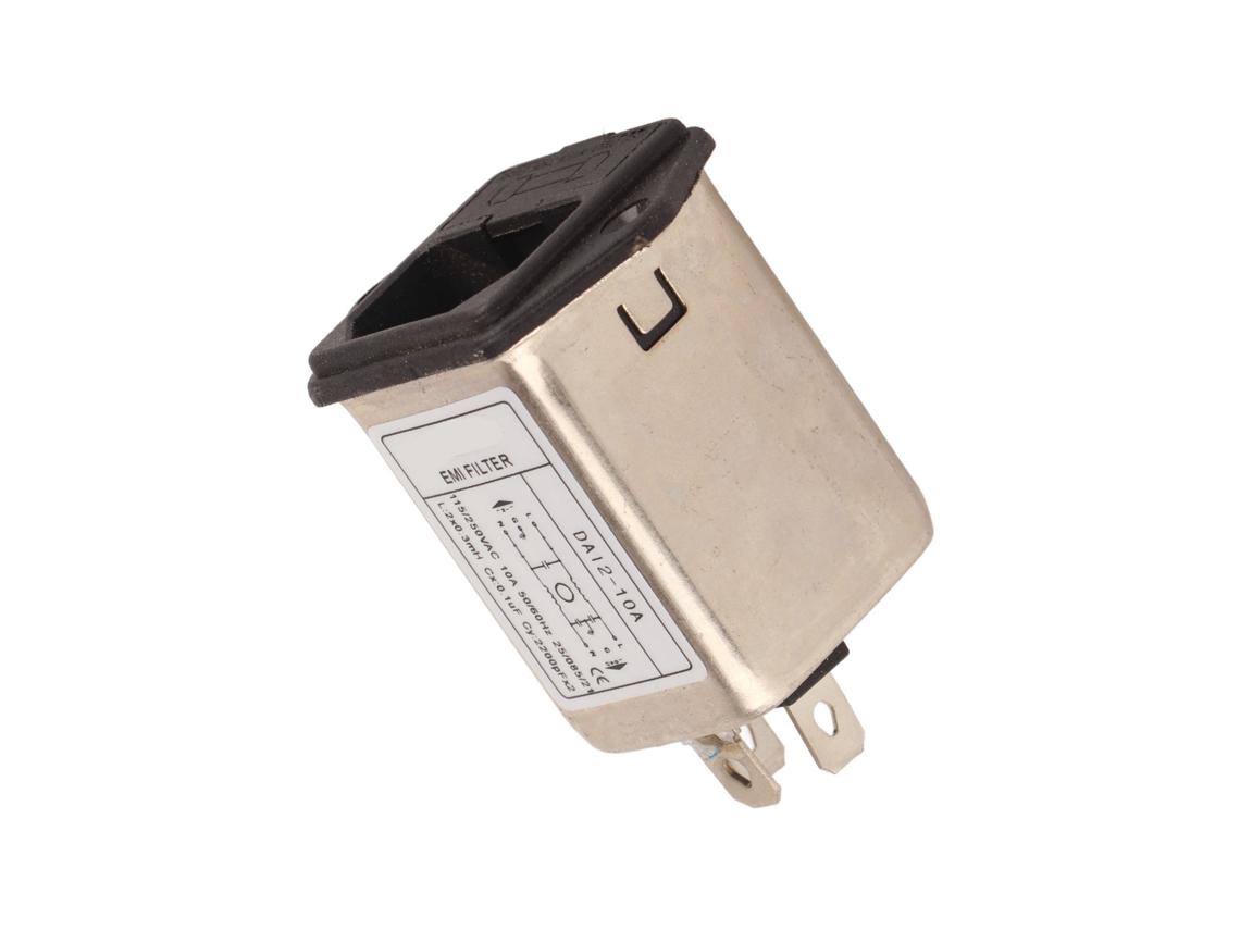 Filtro de Potência de Fase Simples Emi Anti interferência Módulo para Tv Tablet 115v