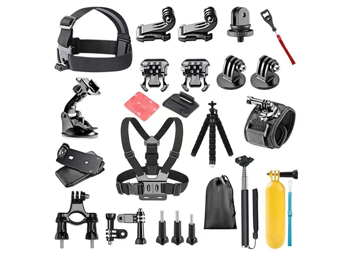 Acessórios Para Câmera Esportiva Gopro 27 Em 1 Para Gopro 9 E 10 Sunny Spaces