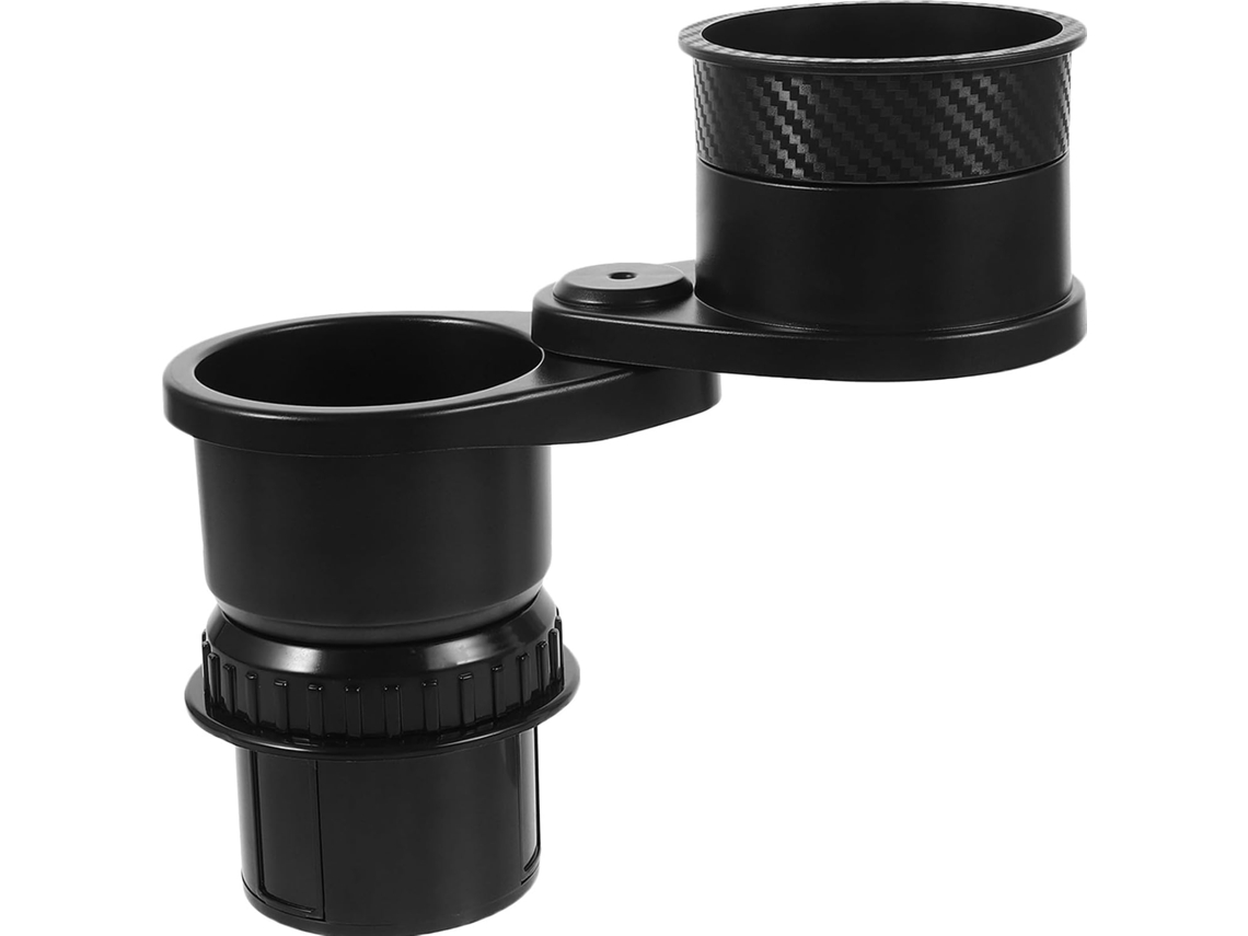 Suporte Para Copos Stavel E Carrinho Giratório Em Abs Com Design Extensível De Cabeça Dupla.