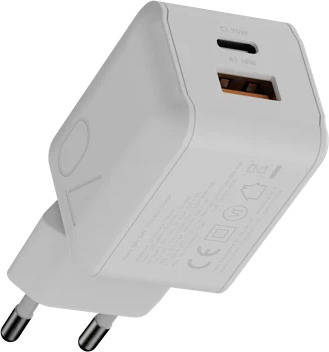 Carregador XTORM USB-C 70W - USB-A 18W (Branco)