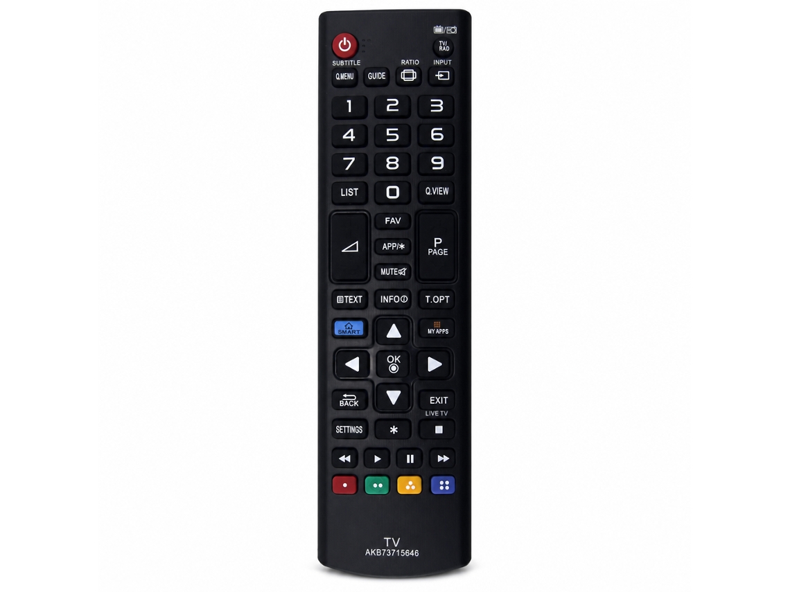 Comando À Distância Para Tv Compatível Com Lg Akb73715646