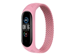 Pulseira Universal De Nylon Elástico Para Xiaomi Mi Band 6/5/4/3, Tamanho: Xs 140mm (arco-íris)