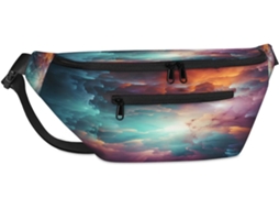 Bolsa de Ombro Tropicallife Abstract Galaxy Nebula para Homens e Mulheres 38 X 25 9 X 19 Cm Impermeável Design