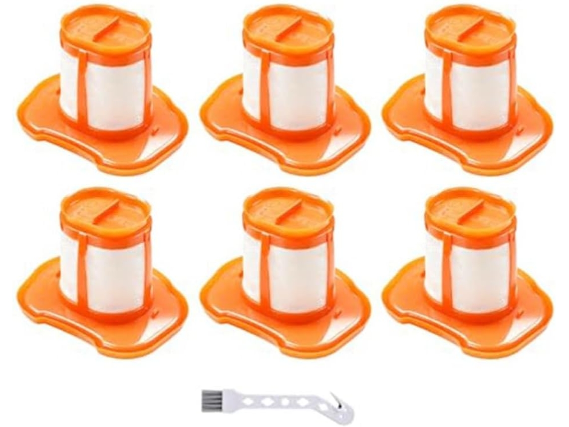 Kit Com 6 Filtros Para Aspirador De Pó Hhvk320j10, Filtro Hepa