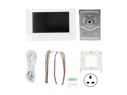 Sistema De Intercomunicador Com Vídeo Ip55 Para Hotel E Casa