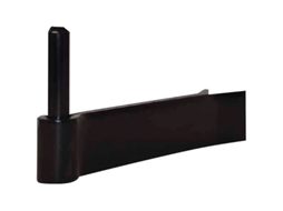 Dobradiça De Vedação Reforçada 14 35x4 L100mm Preta Afbat