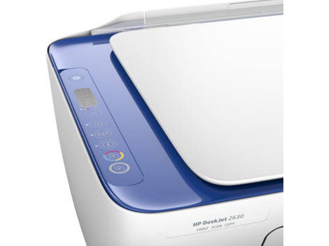 Impressora HP Deskjet 2630 (Multifunções - Jato de Tinta - Wi-Fi - Instank Ink)
