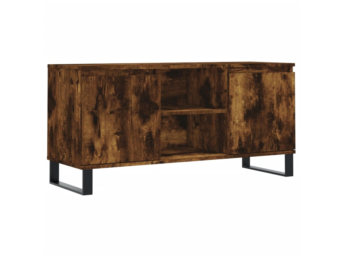 Móvel de Tv Derivados de Madeira Carvalho Fumado 104x35x50 cm MAISON EXCLUSIVE