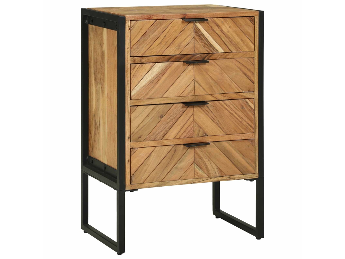 Maison Exclusive - Buffet 50 X 35 X 75 Cm Madeira De Acácia Maciça