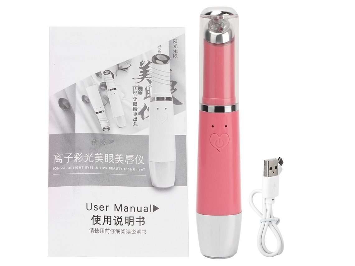 Caneta De Massagem Elétrica Profissional Anti Envelhecimento Anti Rugas