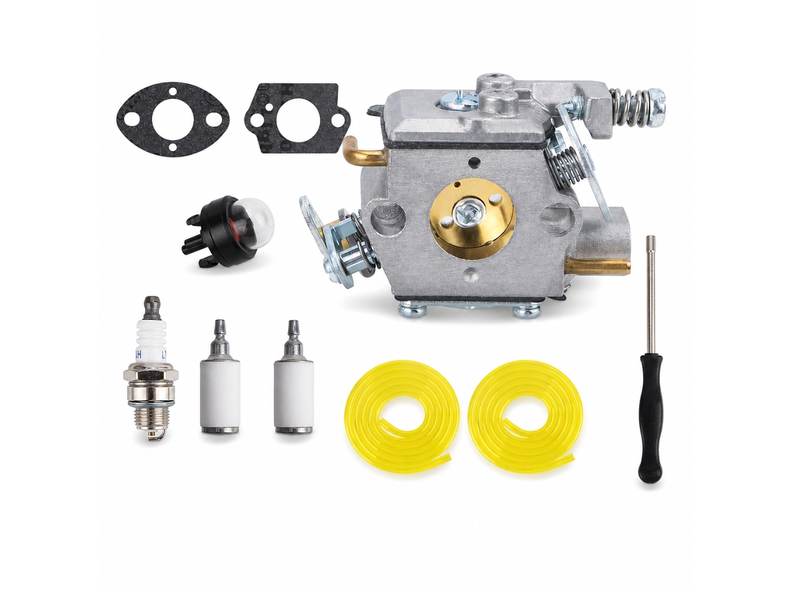 Kit De Carburador Compatível Com Motosserras Ryobi Ry3714 E Ry3716