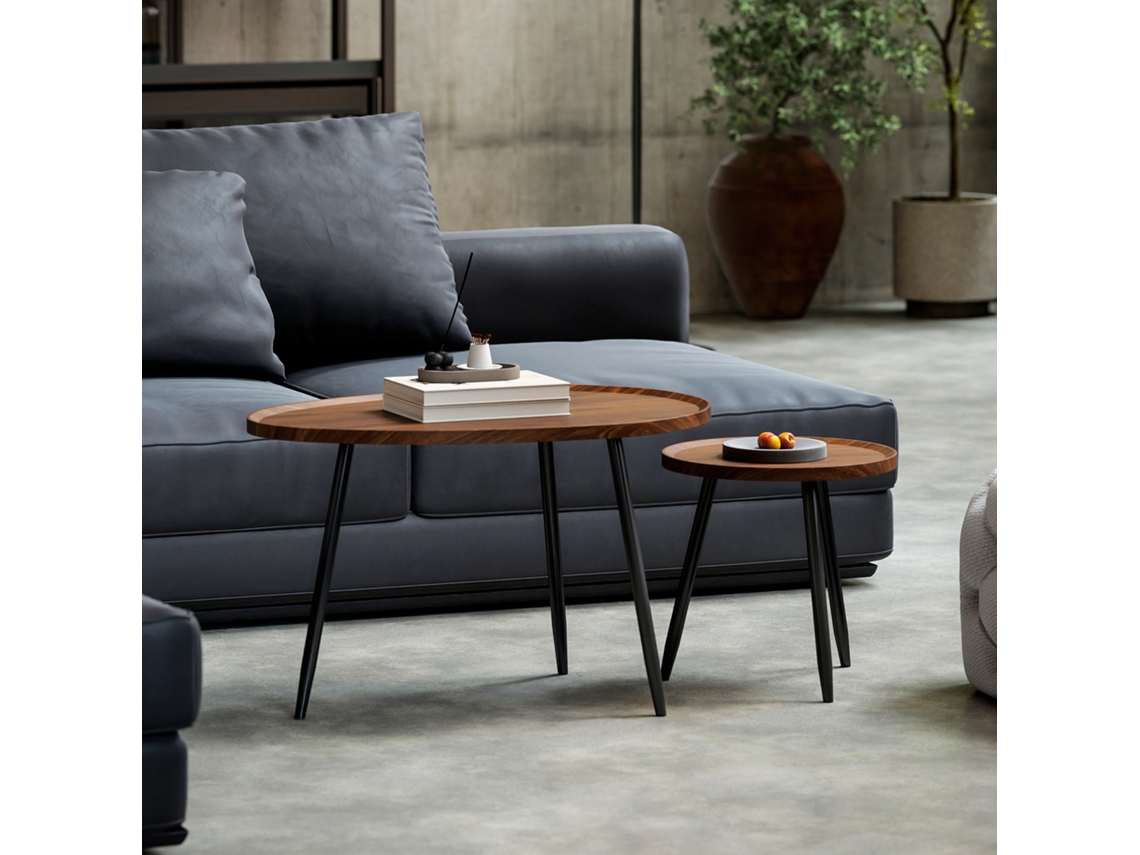 Mesa, Em Mdf, 49 X 55 X 80 Cm, Para Uso Em Sala De Estar