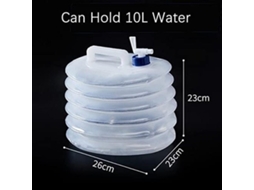 Recipient Voor Camping - Água 10l - Pode Ser Desmontado - Sem Bpa - Portátil - Contêiner De Água Para Camping - Com Chuveiro - Bico Sem Furo - Carrega