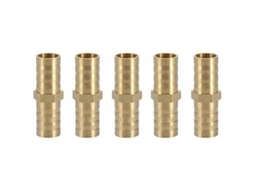 Conector De Cruzeta Reta Em Latão, Adaptador De Mangueira Bica Dupla 10mm (5 Peças)