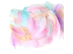 Plumas De Ganso Coloridas Suaves 100 Peças Para Manufaturas Decoração De Parede 10-15cm