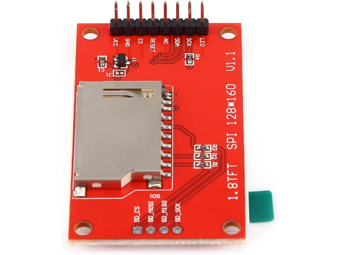 Módulo De Ecrã Lcd Tft Spi St7735, Módulo De Ecrã Lcd Spi De 1,8 Polegadas