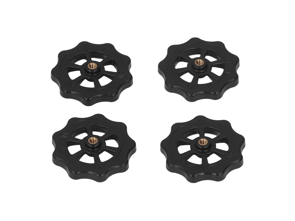 Kit 4 Porcas de Torção Manual 52mm para Cama Quente de Impressora 3D