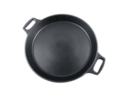 Frigideira Comercial Antiaderente Laxiscreed De 32 Cm Com Fundo Plano E Dois Cabos