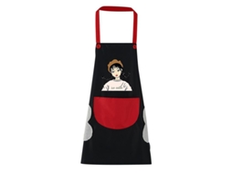 Delantal Sem Mangas De Cozinha Cartoon Bosaid Impermeável E Anti-gorduras Material Pvc E Felpa Coral 2