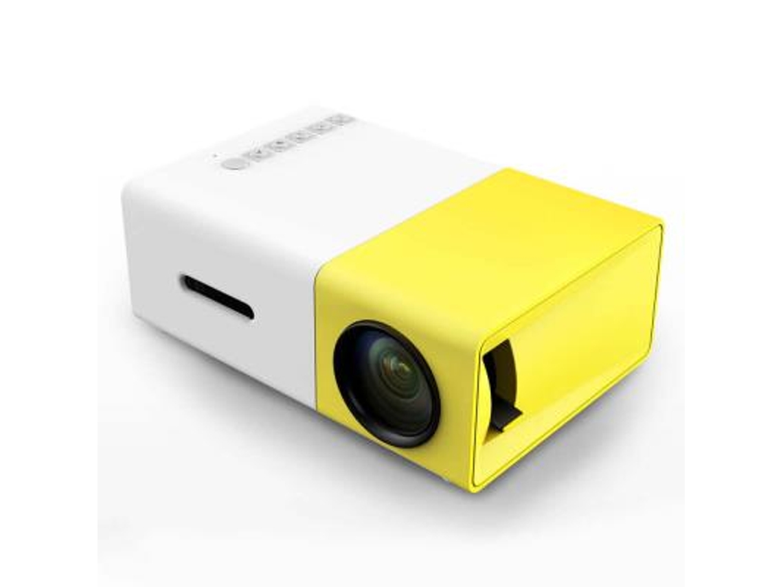 Projetor portátil LED YG300 com áudio HDMI de 3,5 mm e USB Mini Slwomoose