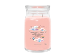 Vela perfumada Giara Candle grande rosa de cera de soja 567g Yankee Candle