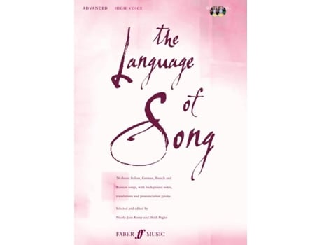 Livro The Language Of Song Advanced De Edited By Heidi Pegler Edited By Nicola Jane Kemp (inglês)