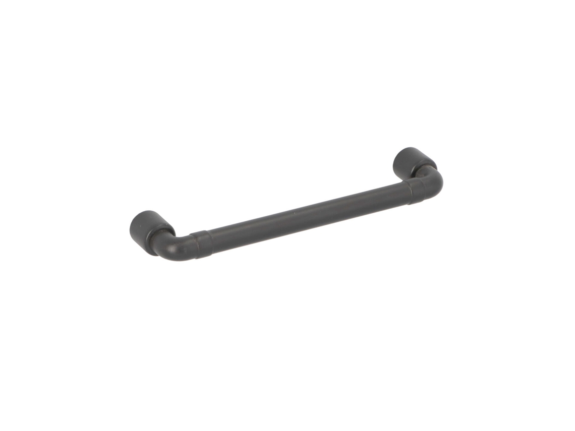 Conjunto de 6 Puxadores HARDWAREXCHANGE em Zamac com 64mm de distância entre eixos, cor marfim rústico