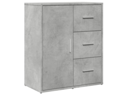 Aparador Derivados de Madeira Cinzento Cimento MAISON EXCLUSIVE (60x31x70 cm)
